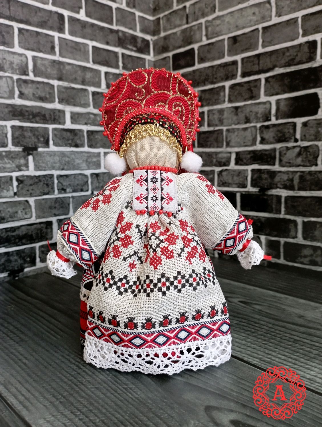 Русская обрядовая кукла Девка – купить на Ярмарке Мастеров – SJV5WRU ...