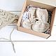 Пинетки носочки вязаные для новорожденного на выписку в подарок, Пинетки, Красноярск,  Фото №1