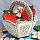 Gingerbread basket.Gingerbread for March 8, Easter gingerbread, Gingerbread Cookies Set, Rostov-on-Don,  Фото №1