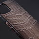 Order Case for any iPhone model made of crocodile skin IMA8002L. CrocShop. Livemaster. . Case Фото №3