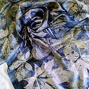 Аксессуары ручной работы. Ярмарка Мастеров - ручная работа Bufandas: bufanda de hojas de seda. Handmade.