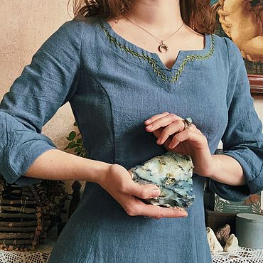 Одежда ручной работы. Ярмарка Мастеров - ручная работа Платье ДРУИДка. Handmade.