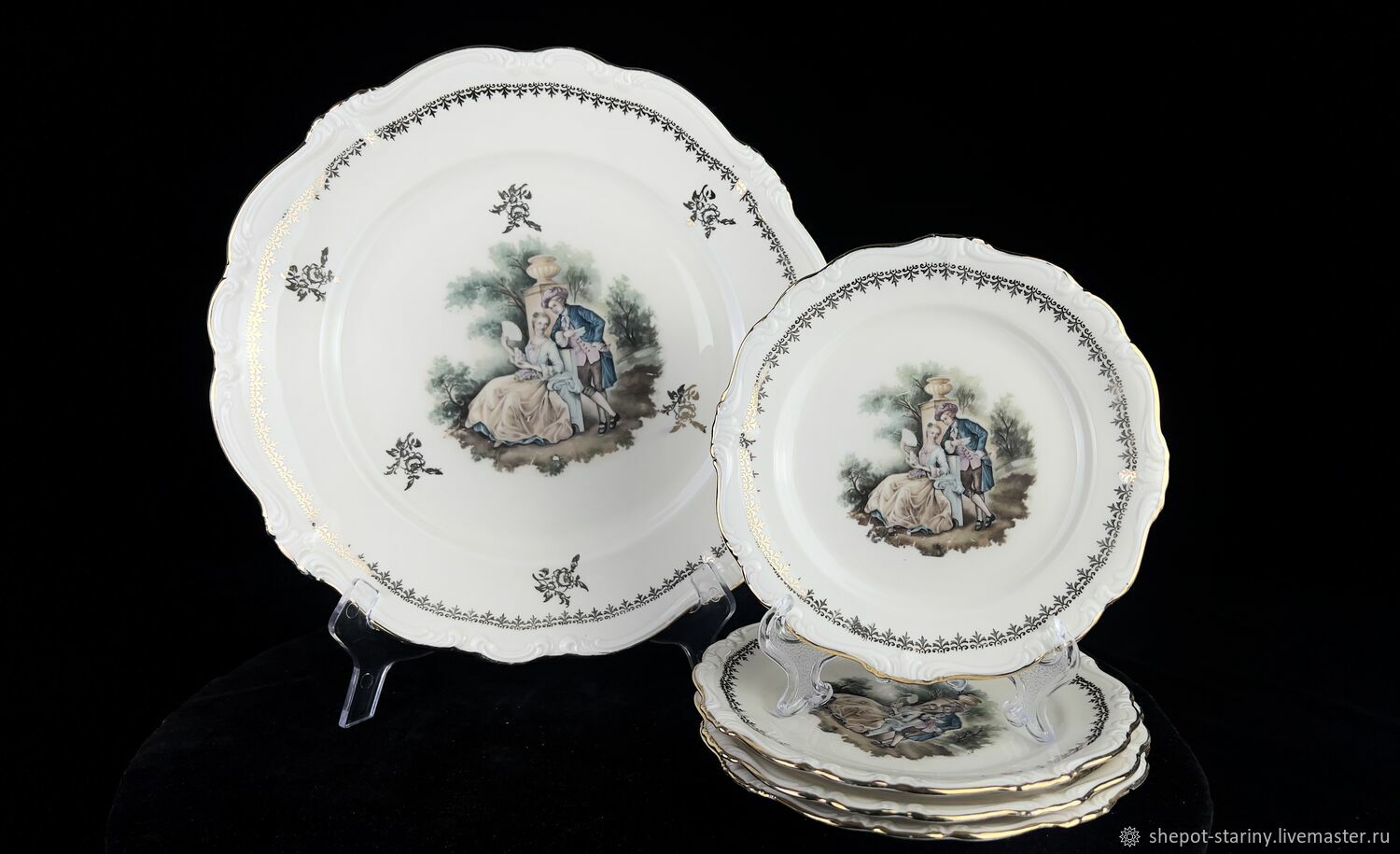 Винтаж: Rosenthal Pompadour, Тарелки винтажные, Флоренция,  Фото №1