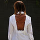 Белая рубашка с цепочками. Рубашки. GRIBOVA-emotions - авторская одежда. Ярмарка Мастеров.  Фото №4
