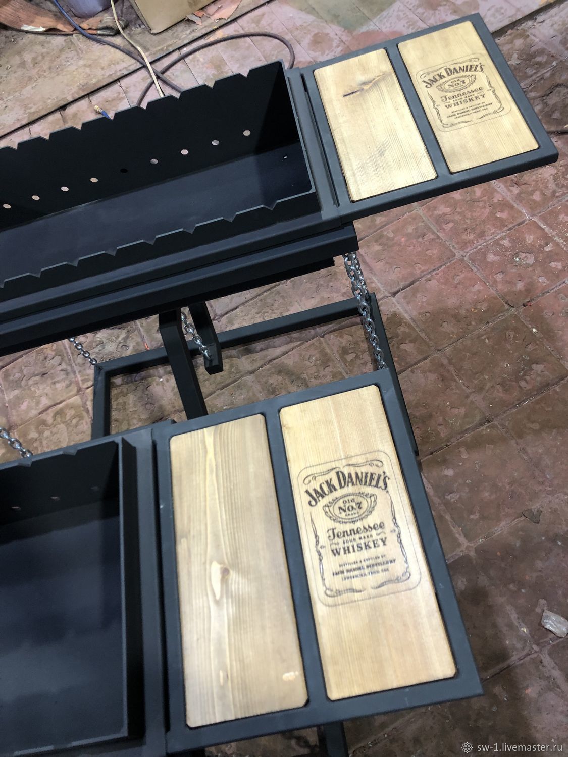 Парящий мангал Jack Daniel’s (тенсегрити) в интернет-магазине Ярмарка ...