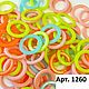 Plastic color rings Art. 1260, Sewing accessories, Ivanovo,  Фото №1