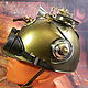 Copy of HELMET HELMET IN STIMPANK "MOTO STIMPANK". Subculture Attributes. Neformal-World (Alexander Rusanov). My Livemaster. Фото №4