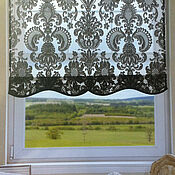 Для дома и интерьера handmade. Livemaster - original item Roll-up curtains made of lace
