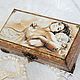 Jewelry box - copernica 'You're my tenderness'. Box. decoupage history. Online shopping on My Livemaster.  Фото №2
