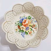 Винтаж: Великолепная коллекционная фарфоровая тарелка Панда Heinrich Германия