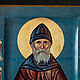 Icono ' Santo, Reverendo Serafín Vyritsky'. Icons. ikon-art. Ярмарка Мастеров.  Фото №4