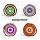 Комплект из 12 декоративных спилов. Картины. Woodartshop. Ярмарка Мастеров.  Фото №5