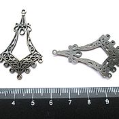 Материалы для творчества handmade. Livemaster - original item Connectors bronze, accessories for earrings, jewelry 28951251. Handmade.