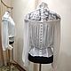 Blouse from the late 19th century Reconstruction. Blouses. Gleamnight bespoke atelier. My Livemaster. Фото №6