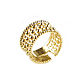 Gold ring with small balls, textured ring gift. Rings. Irina Moro. My Livemaster. Фото №5