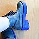 Ботинки в наличии на 25,5 см. Ботинки. Обувь ручной работы Margalia.. Интернет-магазин Ярмарка Мастеров.  Фото №2
