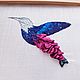 Step-by-step instructions for creating a Hummingbird brooch. JPG format. Embroidery accessories. ligitaliberte (ligitaliberte). Online shopping on My Livemaster.  Фото №2