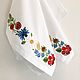 Order Tea towel with embroidery ' Blooming fields'. Shpulkin dom. Livemaster. . Towels Фото №3