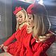 Шляпка-таблетка "Волна". Цвет алый. Шляпы. Лана Анисимова. Ярмарка Мастеров.  Фото №4