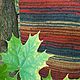 Шарф " Осенний лес" ручная вязка на спицах, Шарфы, Солнечногорск,  Фото №1