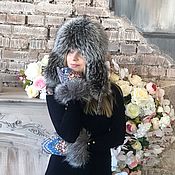 Women's hat with fur