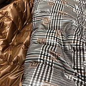 Материалы для творчества handmade. Livemaster - original item Fabrics:JACKET DOUBLE-SIDED COATING DWR-AUTUMN WINTER - ITALY. Handmade.