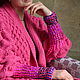 Шерстяное пальто французский розовый с кристаллами Сваровски, Свитшоты, Москва,  Фото №1