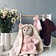 Зайка. Амигуруми куклы и игрушки. АЛЁНА ХМЕЛЕВА|ВЯЗАНЫЕ ИЗДЕЛИЯ|FAMILY LOOK. Интернет-магазин Ярмарка Мастеров.  Фото №2