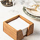 Napkin stand 125mm in natural color. Napkin holders. Foxwoodrus. Online shopping on My Livemaster.  Фото №2