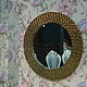 Mirror in mosaic frame, gold, Mirror, Krasnodar,  Фото №1