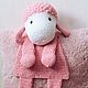 Sheep. Knitted Comforter for newborns, Stuffed Toys, Samara,  Фото №1