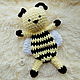 Plush toy 'Bee', Amigurumi dolls and toys, Moscow,  Фото №1
