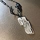Echo Necklace. Annabronze color fittings, natural Selenite, Necklace, Moscow,  Фото №1