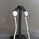 Серьги FABIAN. Серьги классические. MJ Bride Свадебные украшения. Интернет-магазин Ярмарка Мастеров.  Фото №2