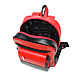  Women's Leather Backpack Red and Black Antares Mod. P47 - 791-1. Backpacks. Natalia Kalinovskaya. My Livemaster. Фото №4