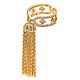 Заказать Кольцо позолоченное с кисточкой и фианитами exclusive collection. MARIA GUSEVA Fashion Jewelry. Ярмарка Мастеров. . Кольца Фото №3