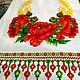 Хлебосольный рушник "Маки" ручная работа,домотканое полотно. Полотенца. Заряна Малышева (zolotue-rychku). Ярмарка Мастеров.  Фото №4