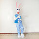 Bunny-boy. Scenic suit/Cosplay/Carnival costume. Suits. Magazin-masterskaya Lilu. Интернет-магазин Ярмарка Мастеров.  Фото №2