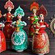 Заказать Музыкальный сувенир Барыня с самоваром , 28 см. Ручной Лис. Ярмарка Мастеров. . Народные сувениры Фото №3