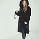 Beaver fur coat with hood. Fur Coats. Forestfox. Family Fur Atelier. Online shopping on My Livemaster.  Фото №2