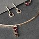 Серьги с красной бирманской шпинелью 2,3 ct. Серьги классические. AMG. Ярмарка Мастеров.  Фото №5