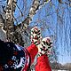 МК по вышивке на варежках. Варежки. Яна Сайтте | Варежки с вышивкой. Ярмарка Мастеров.  Фото №5