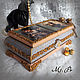 Order Box 'Rendezvous at the window'. Handmade with Love. Livemaster. . Box Фото №3