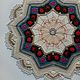 Салфетка вязаная крючком "Художница". Декоративные салфетки. Сказочные салфетки - Елена Строкина (elenastrokina). Интернет-магазин Ярмарка Мастеров.  Фото №2