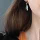 Заказать Сережки "Скарабей". Valeska jewellery. Ярмарка Мастеров. . Серьги классические Фото №3