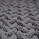 Scarf grey snood yoke knitted merino wool, Snudy1, Saratov,  Фото №1