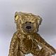 Винтаж: Мишка от Hanna ,плед,значок The Teddy Bear Orphanage. Игрушки винтажные. Винтаж, куклы , картины /dolls&paintings. Интернет-магазин Ярмарка Мастеров.  Фото №2