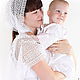Lace scarf for godmother or mother, Gifts for godparents, St. Petersburg,  Фото №1
