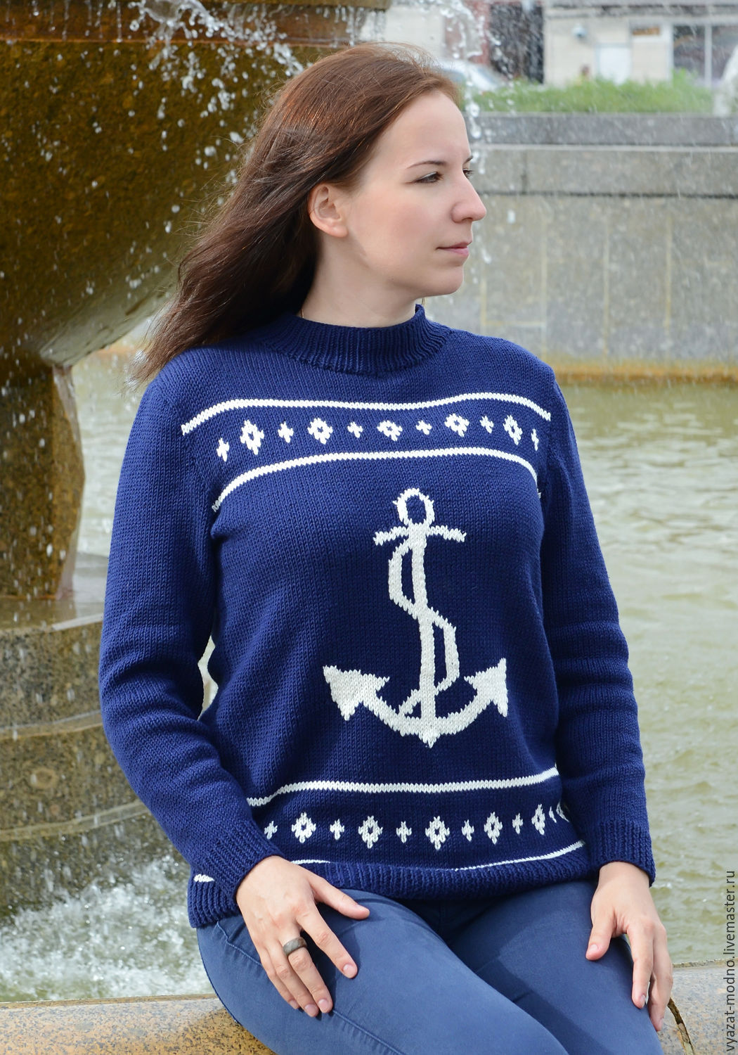 Морской свитер