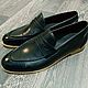 Loafers made of genuine leather, 100% handmade, custom made!. Loafers. SHOES&BAGS. My Livemaster. Фото №5